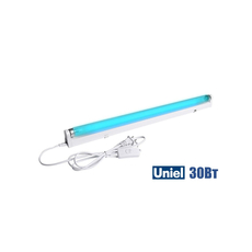 Светильник ультрафиолетовый бактерицидный с лампой Т8. Накладной. Без озонирования Uniel UGL-S03A-30W-UVCB WHITE (30Вт, G13)