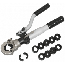 TKL10-009: Пресс гидравлический ручной с ручным клапаном ПГРК-300 IEK