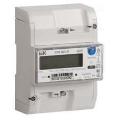 CCE-1R4-1-02-1: Счетчик электрической энергии однофазный многотарифный STAR 104/1 R1-5(60)Э 4ШИО IEK
