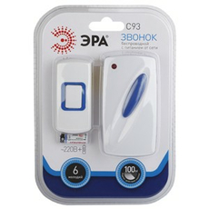Звонок ЭРА C93 беспроводной, от сети (нов.упак)