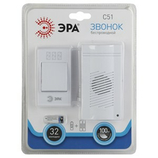 Звонок ЭРА C51 беспроводной