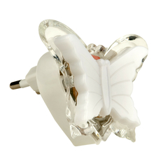 DTL-308-Бабочка-RGB-3LED-0.5W Светильник-ночник. Без выключателя. Блистер