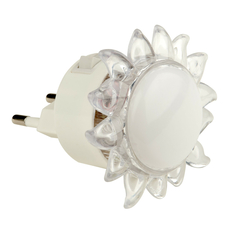 DTL-308-Подсолнух-RGB-4LED-0.5W Светильник-ночник. Выключатель на корпусе. Блистер