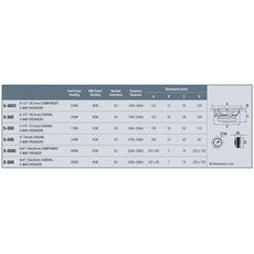 Колонки Alpine S-S50