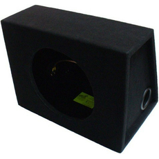 Короб под сабвуфер 10" (26 л, "полутрапеция", с фазоинвертором) Автоблюз