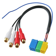 ISO mini - Line OUT (линейный выход 4RCA) ISO-003