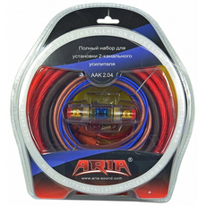 Набор (КИТ) для подключения усилителя ARIA ААК 2.04 new