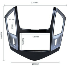 Переходная рамка Chevrolet Cruze 2013+ RCV-N12