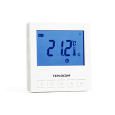 Проводной программируемый термостат TEPLOCOM TS-Prog-220/3A