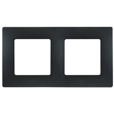 Рамка 2 поста Etika антрацит 672582 Legrand