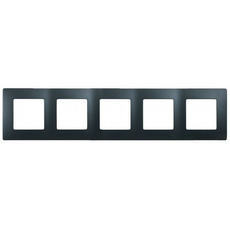 Рамка 5 постов Etika антрацит 672585 Legrand