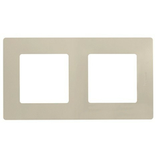 Рамка 2 поста Etika бежевый 672512 Legrand