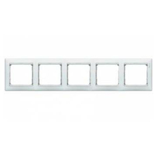 Рамка 5 постов Valena скрытой установки горизонтальная белый 774455 Legrand