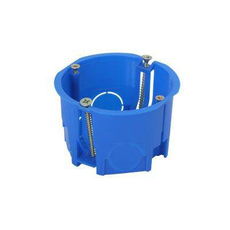 Коробка установочная скрытой установки d68мм глубина 45мм в гипсокартон БЕЗ СОЕДИНИТЕЛЯ (С3Е3 V.1) ПОЛИТЕХ