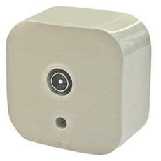 Розетка TV одиночная 1,5дБ открытой установки бежевый Quteo 782245 Legrand