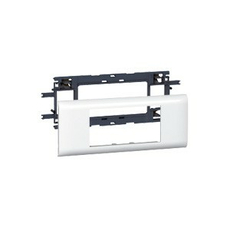 Mosaic New Суппорт DLP 4 модульная для крышки 65мм с декоративной рамкой 010954