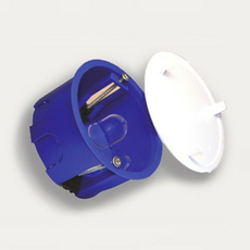 Коробка распределительная скрытой установки d79мм глубина 44мм 80-0900 6 вводов IP20 в гипсокартон Промрукав