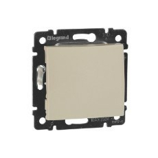 Переключатель одноклавишный Valena скрытой установки проходной (сх.6) бежевый 774306 Legrand
