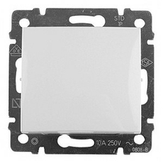 Выключатель одноклавишный Valena скрытой установки IP20 белый 694260 Legrand