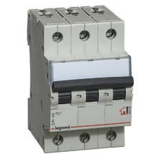 Автоматический выключатель модульный Legrand TX3 3п 40А C 6кA (404060)