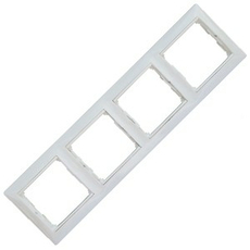 Рамка 4 поста Valena скрытой установки горизонтальная белый 774454 Legrand