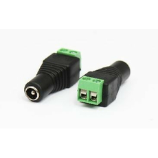 Разъем питания гнездо (мама) 2.1х5.5 с клеммной колодкой REXANT 14-0315