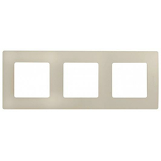 Рамка 3 поста Etika бежевый 672513 Legrand