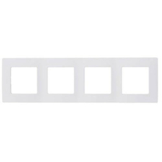 Рамка 4 поста Etika белый 672504 Legrand