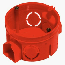 Коробка установочная скрытой установки с соед. d68мм глубина 42мм для сплошных стен КУ1101 HEGEL