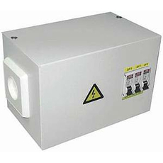 Ящик с трансформатором ОСО ЯТП 220/12В IP31 250Вт 3 автомата ЭЛТИ