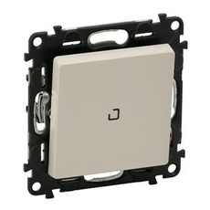 Выключатель одноклавишный Valena LIFE скрытой установки 10А 250В с подсветкой с лицевой панелью слоновая кость 752510 Legrand