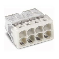 Клемма для распред. коробок на 8 провод. 0,5-2,5 мм2 медь-медь (2273-208) WAGO