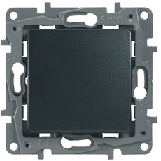 Etika антр. Переключатель 1-кл. 10А 672605 Legrand