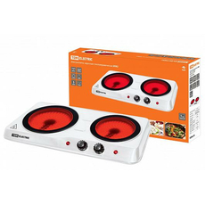 Электроплитка двухконф ЭПК2 230 В 1200+800 Вт керам диск TDM