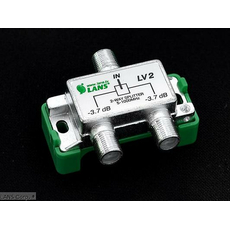 TV-Делитель на 2 выхода 5-1000MHz, LV 2 LANS