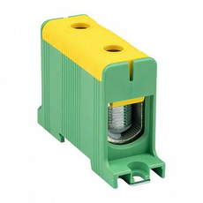 Клемма силовая вводная КСВ 2 ввода 35-150 кв.мм желтая-зеленая (plc-kvs-35-150-y-green) EKF PROxima