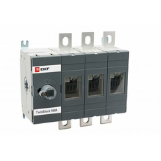 Рубильник 160A 3P без рукоятки управления TwinBlock tb-s-160-3p EKF