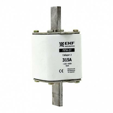 Предохранитель 250А габарит 2 ППН-37 400/250А (fus-37/400/250) EKF