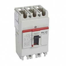 Выключатель автоматический DRX125 трехполюсный 63А 10кА 027039 Legrand