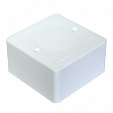 Коробка универсальная для к/к безгалогенная (HF) цвет белый 85х85х45 (65015) 40-0460 Промрукав