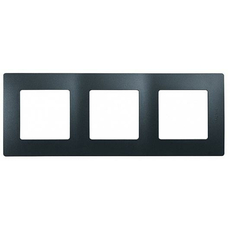 Рамка 3 поста Etika антрацит 672583 Legrand