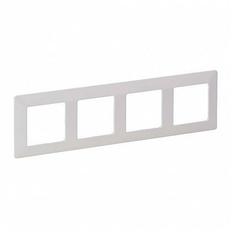 Рамка Valena LIFE 4 поста универсальная белый 754004 Legrand
