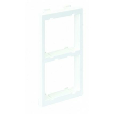 Адаптер вертикальный на 2 модуля Connect белый K45 45х45мм CIMA-модуль 52x108 мм S62-9 Simon