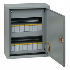 Щит ЩРн-24 IP31 с пластиковым замком (350х300х120) mb21-24n EKF