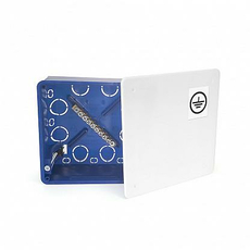 Коробка уравнивания потенциалов 80-0960-У С/У в полые стены 103х103х47 (72шт/кор) Промрукав