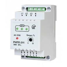 Реле напряжения РНПП-311 380В 50Гц от перекоса и последовательности фаз, Novatek Electro