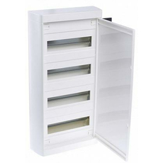 Бокс навесной 48 (12х4) модулей с белой дверью IP30 601239 Nedbox Legrand