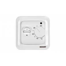 Терморегулятор механический с датчиком температуры пола 3500 Вт R70XT белый REXANT, 51-0531