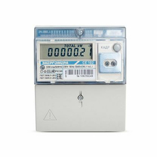 Счетчик электроэнергии однофазный многотарифный (2 тарифа) СЕ 102 R5.1 145-J 5-60А 230В опто порт, DIN / монтажная панель Энергомера