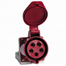 Розетка стационарная наружная 115 3Р+РЕ+N 16А 380В IP44 (ps-115-16-380) EKF